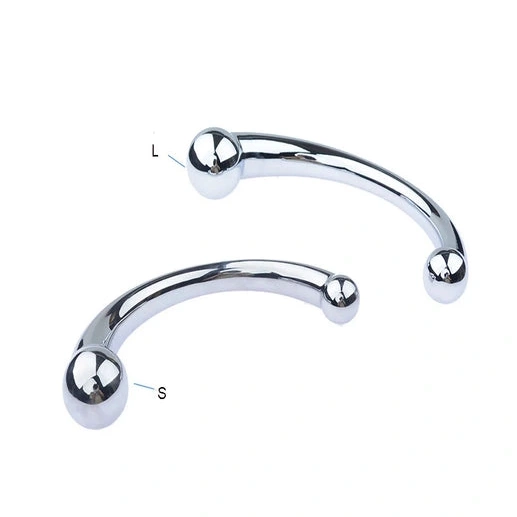 Double Hook Elegant Steel 5858 Stainless Anal Ended 1027